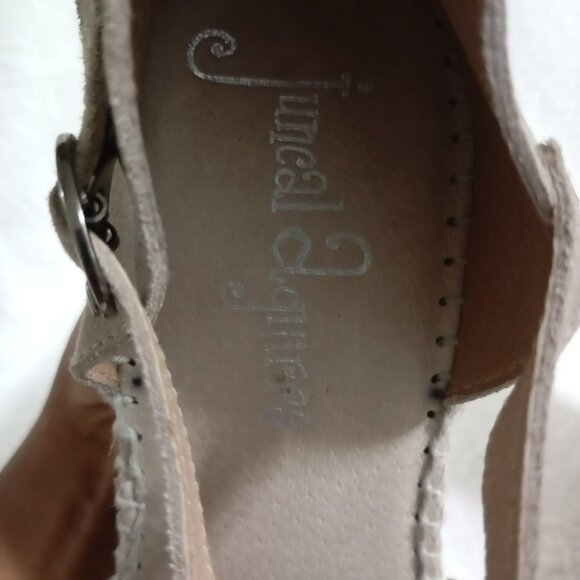 Juncal Aguirre Women’s Shoes Sandals Platform Size 39 Beige - Picture 2 of 8